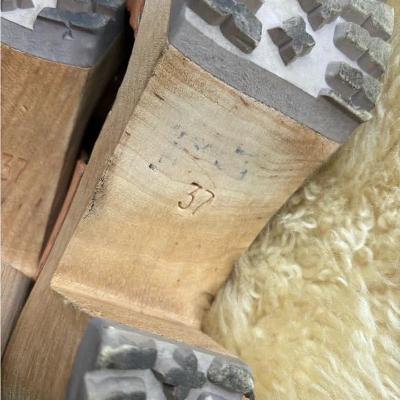 Peep Toe Swedish Clogs - Picture 10 of 10